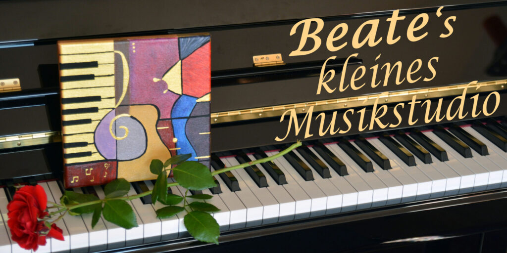 Titelbild "Beates kleines Musikstudio"